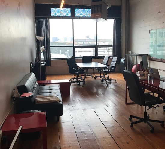 Creative Open Office Space with City Views